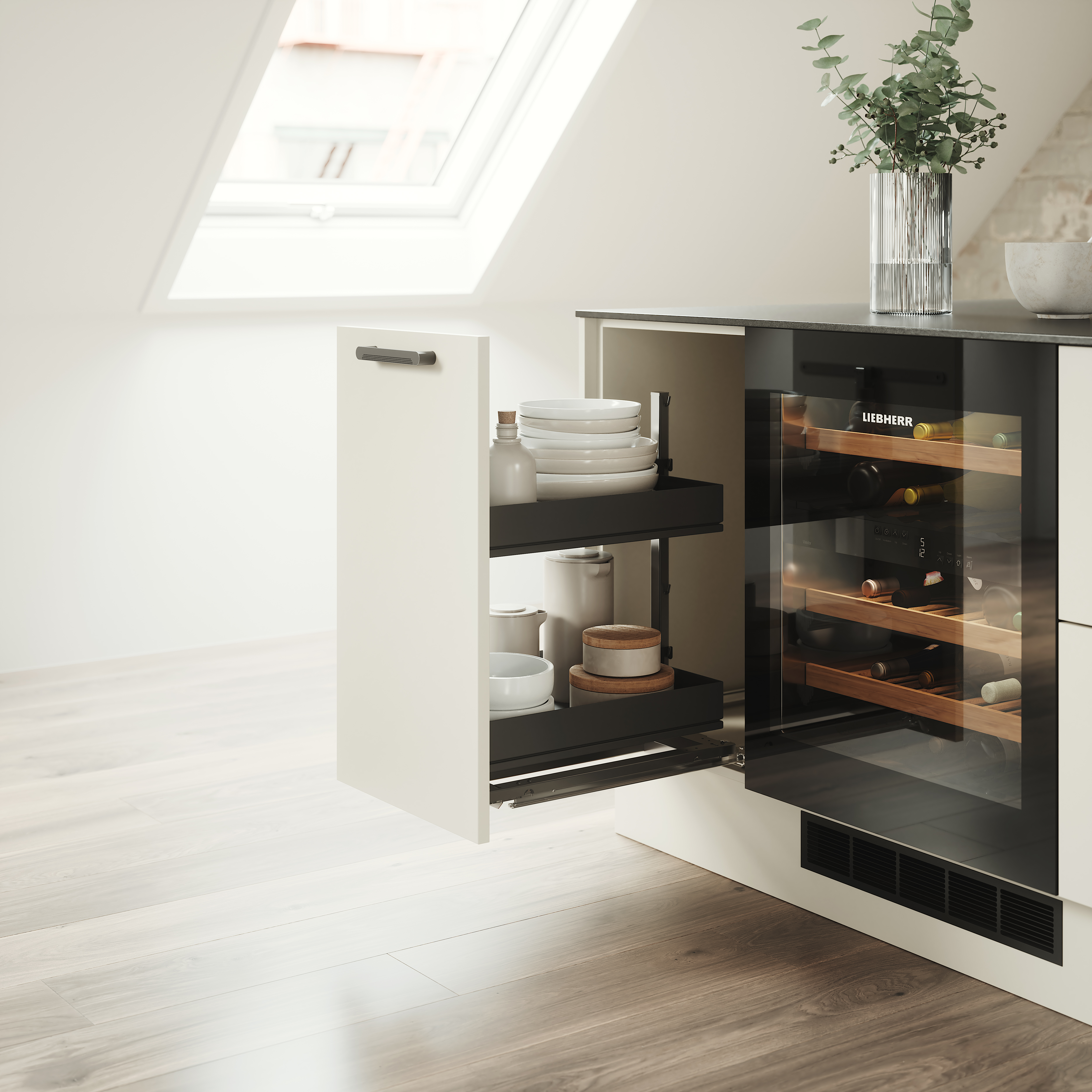 Silk by Designa kjøkken i beige