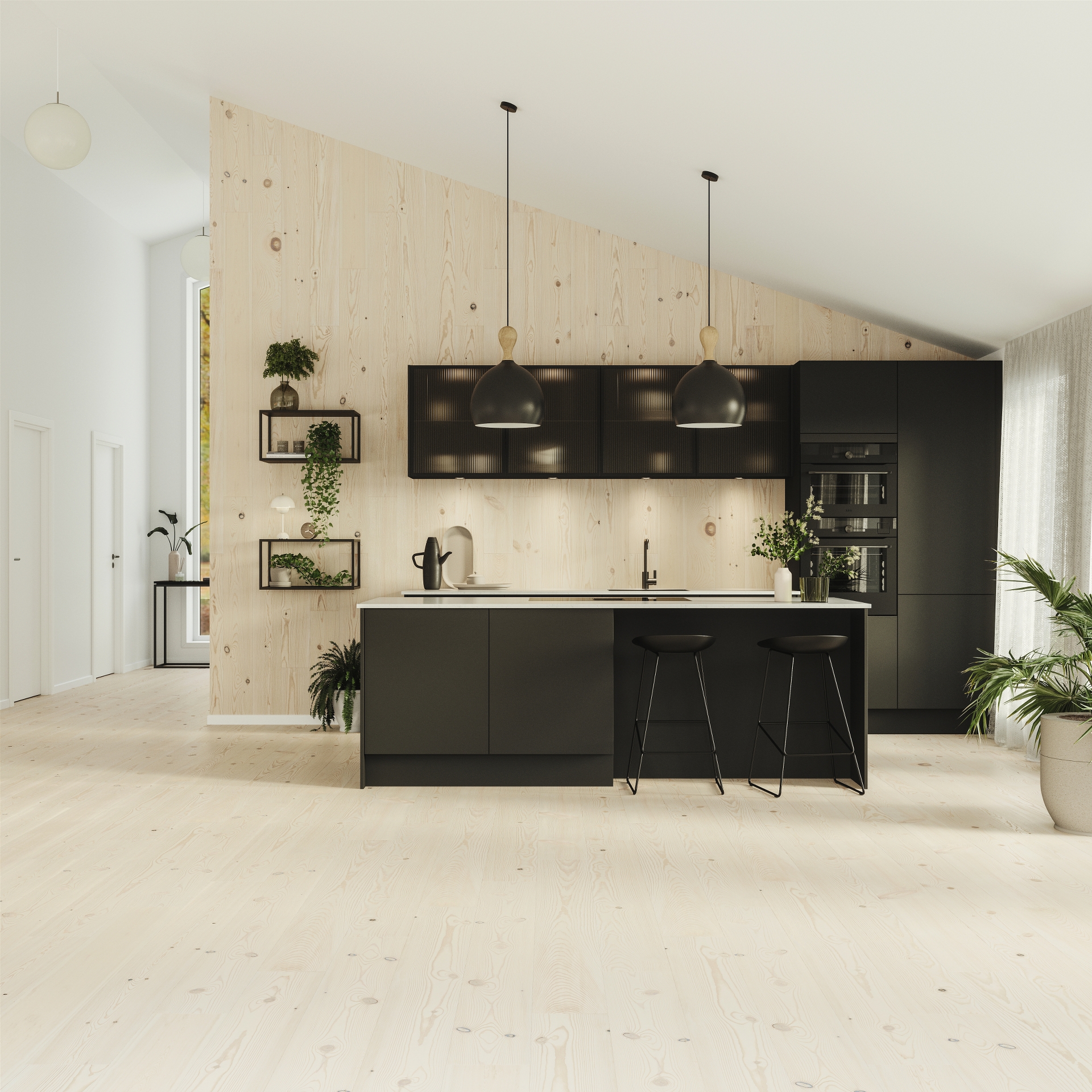 Silk by Designa kjøkken svart