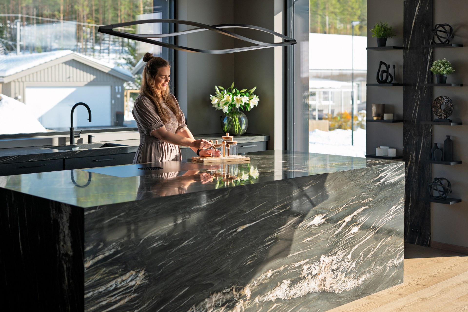 Sara Emilie Designa Kjøkken dekton benkeplate