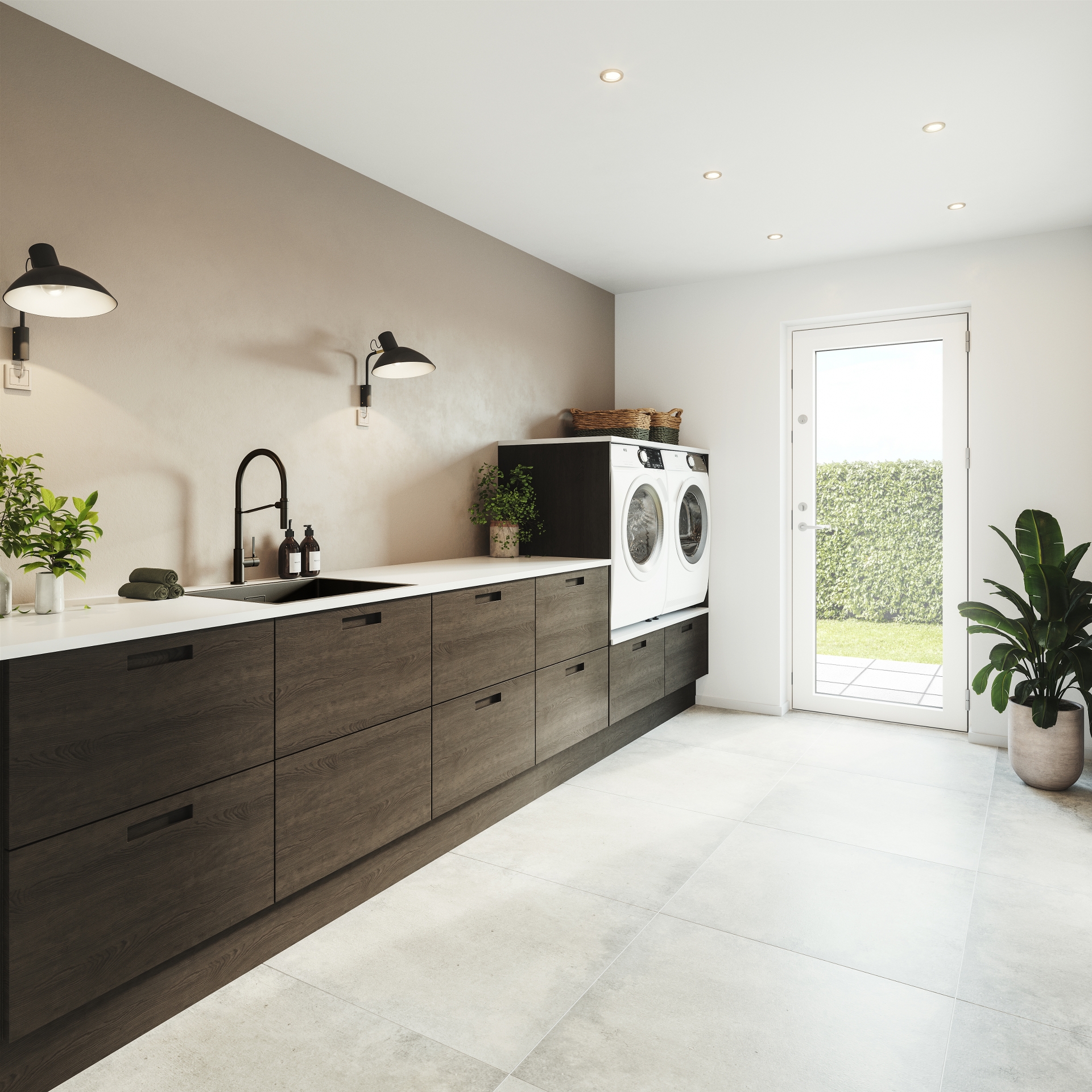 Nature by Designa brygger i rustikk mørk eik