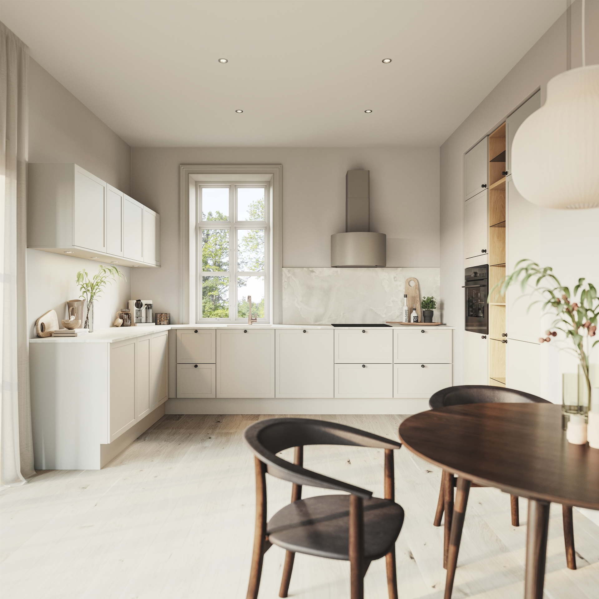 Classic by Designa kjøkken beige ramme