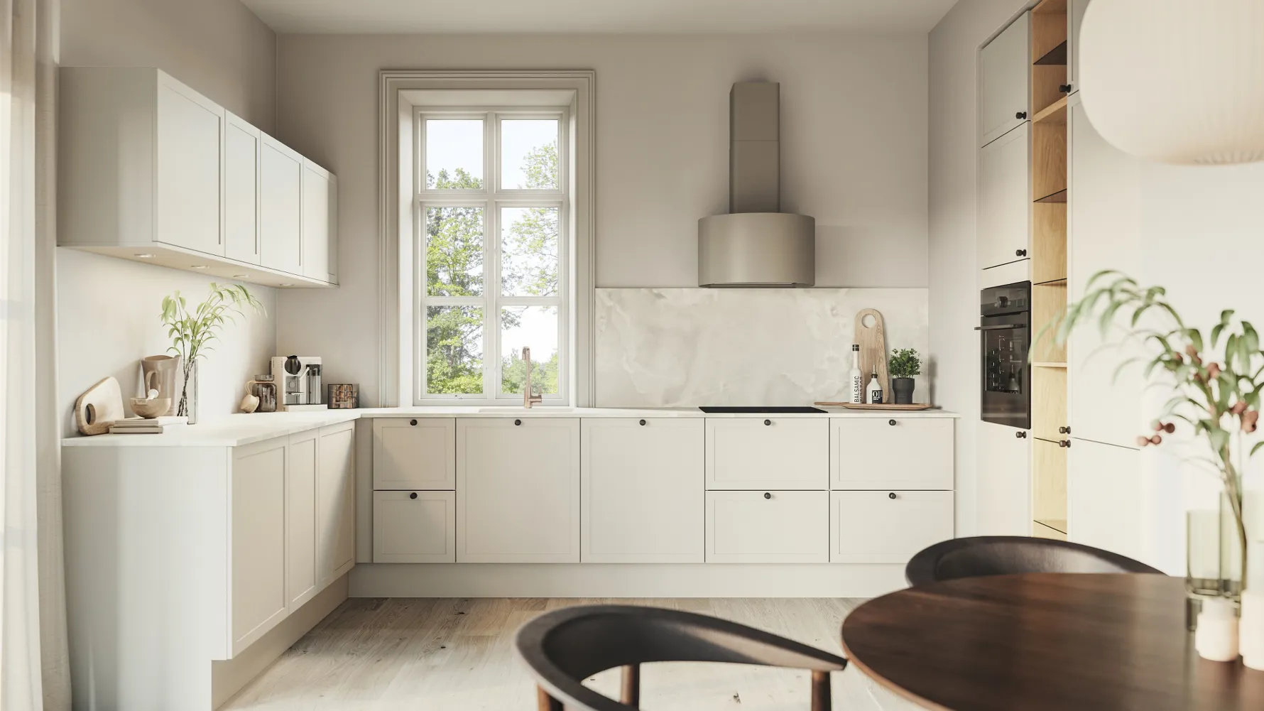 Classic by Designa kjøkken beige ramme