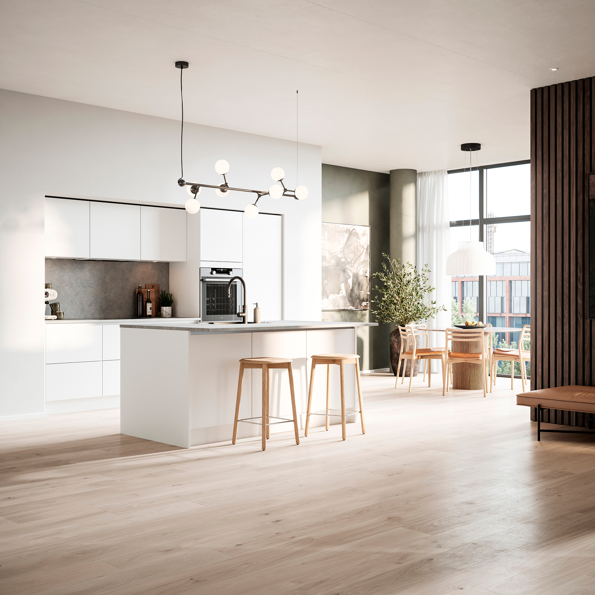 Silk by Designa køkken i hvid