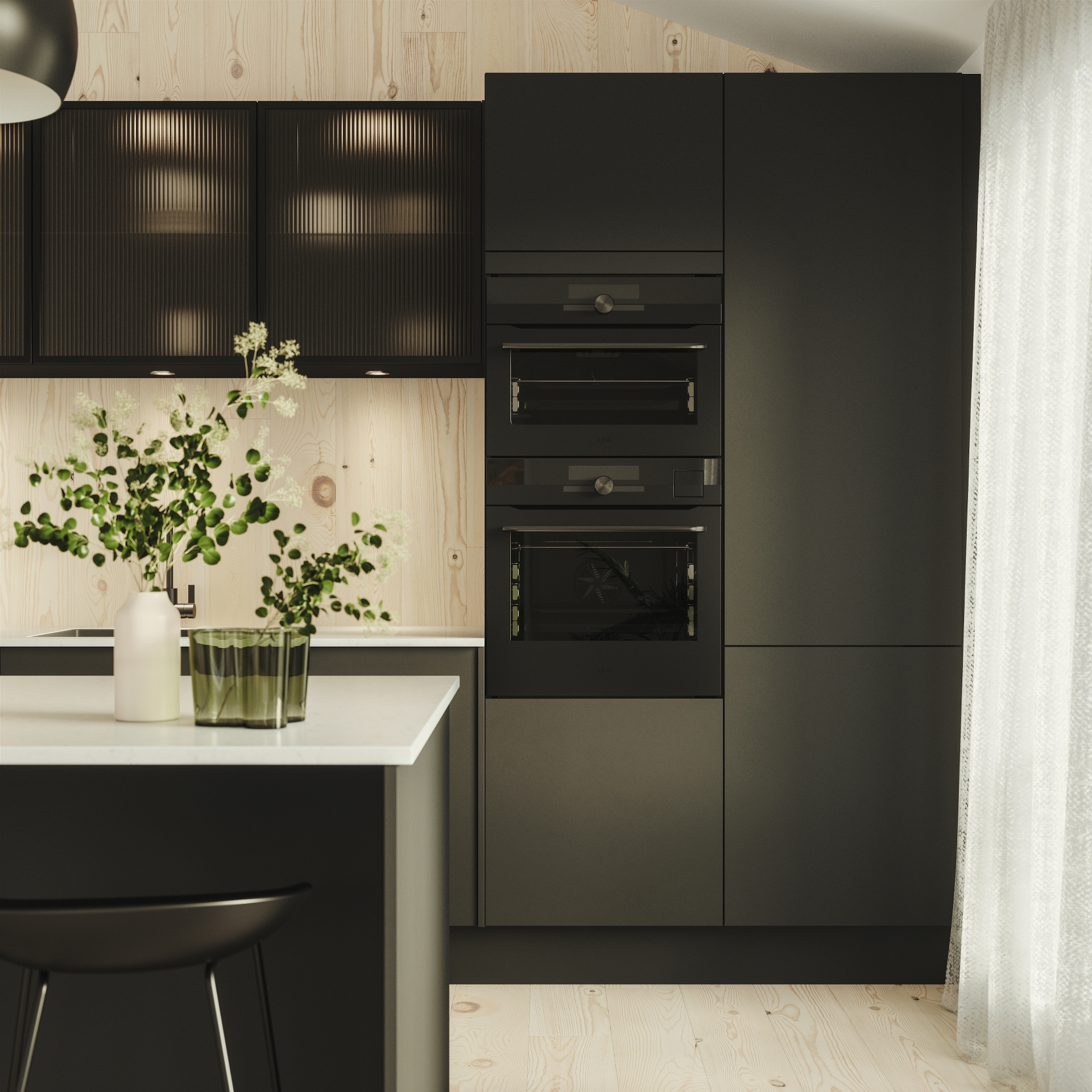 Silk by Designa kjøkken svart