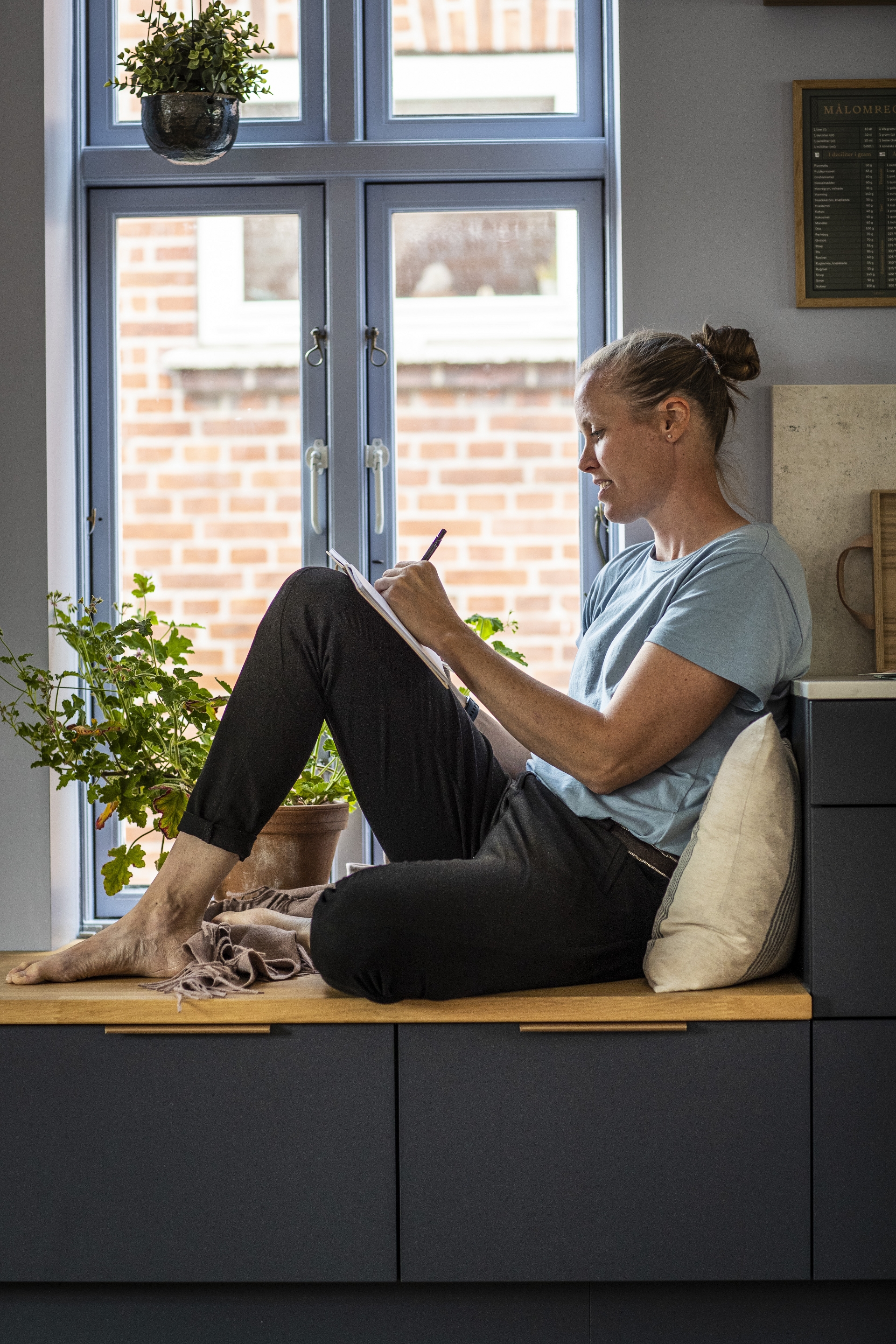 Dette var komponentene i kjøkkendrømmen som ble starten på et nytt Silk by Designa kjøkken for Christinna og Kamilla.
