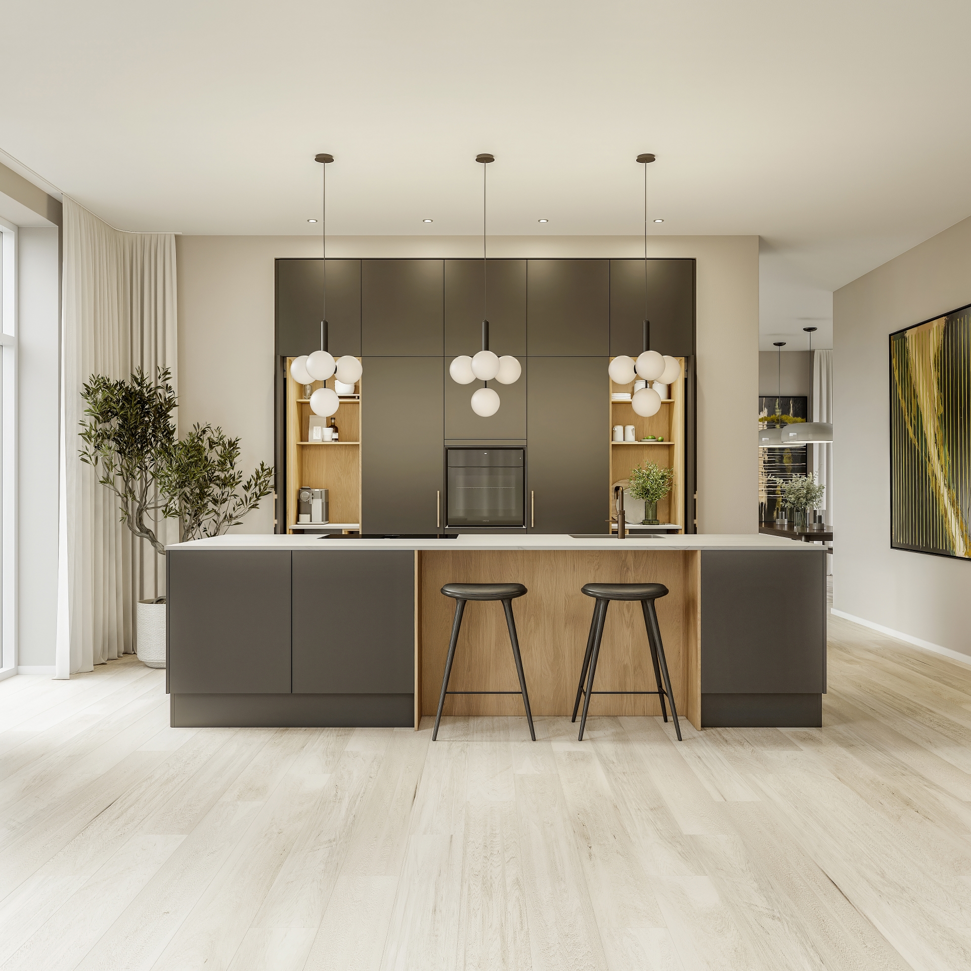 Vi hjelper deg med å finne den helt perfekte fargematchen til ditt nye kjøkken.