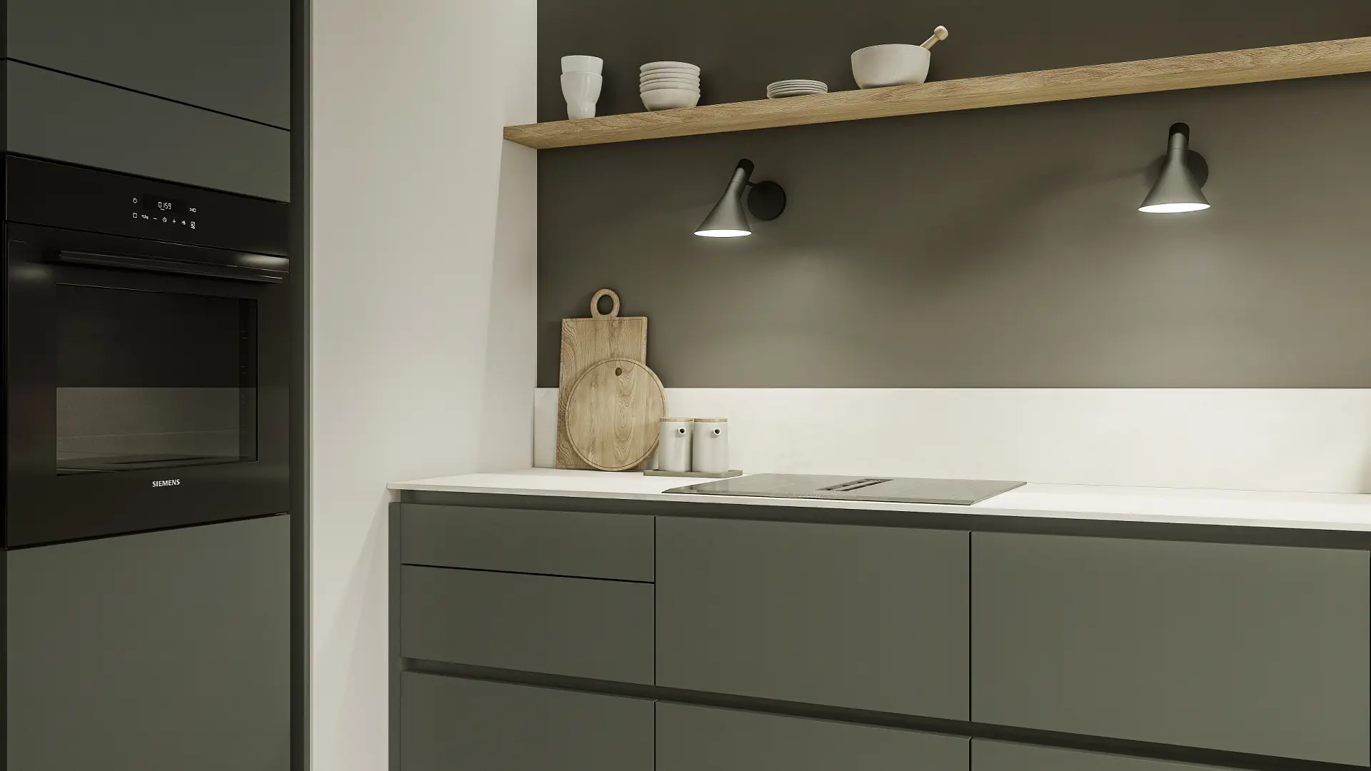 Designa Axis L-formet kjøkken | En allsidig løsning | Designa