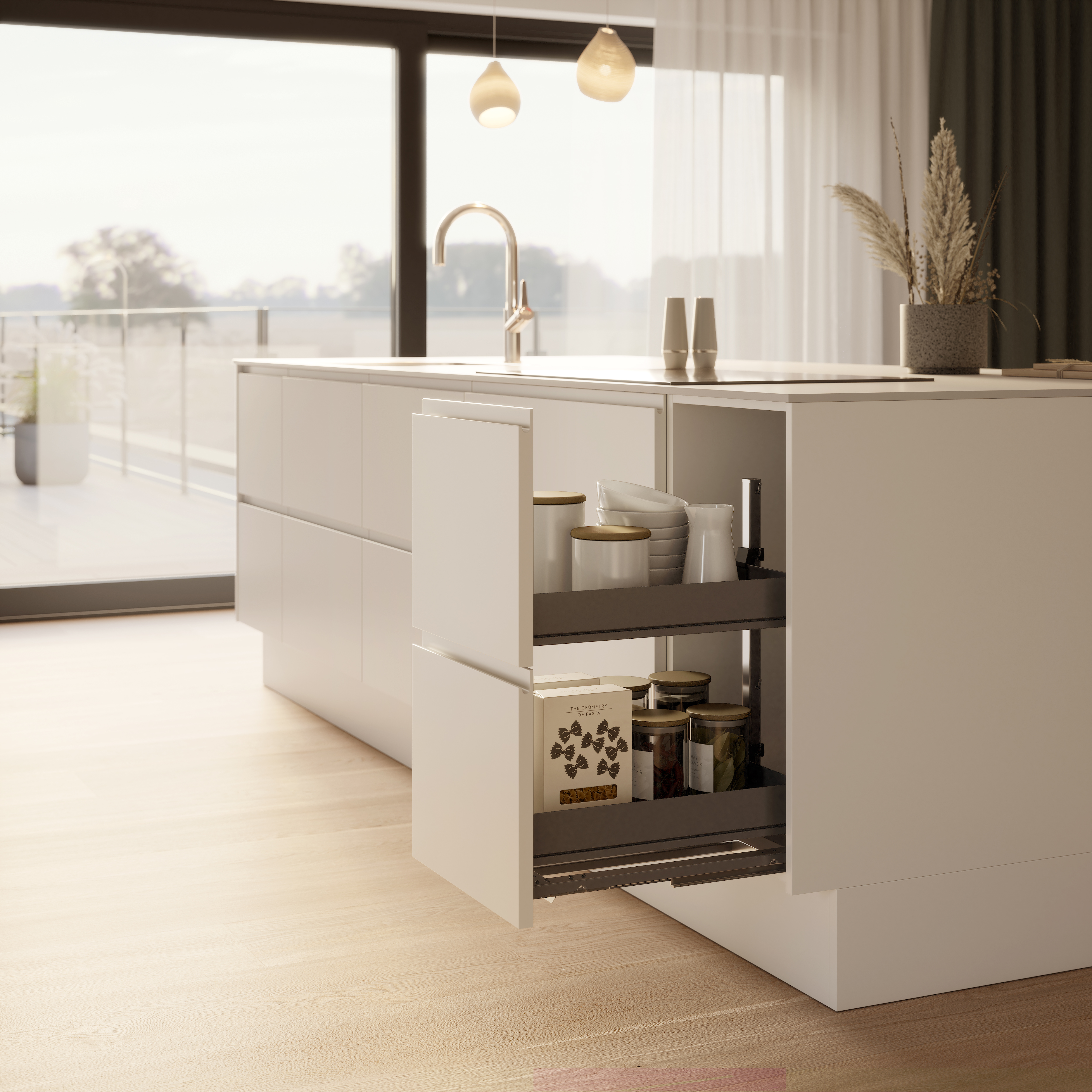 Kjøkkeskuffer skaper oversikt – valget er ditt!