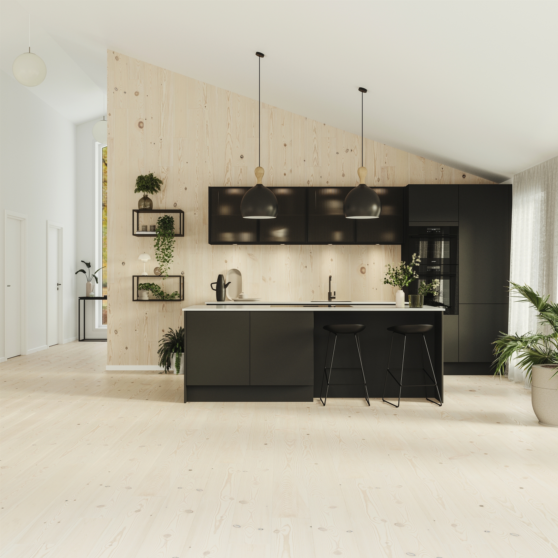 Silk by Designa kjøkken svart